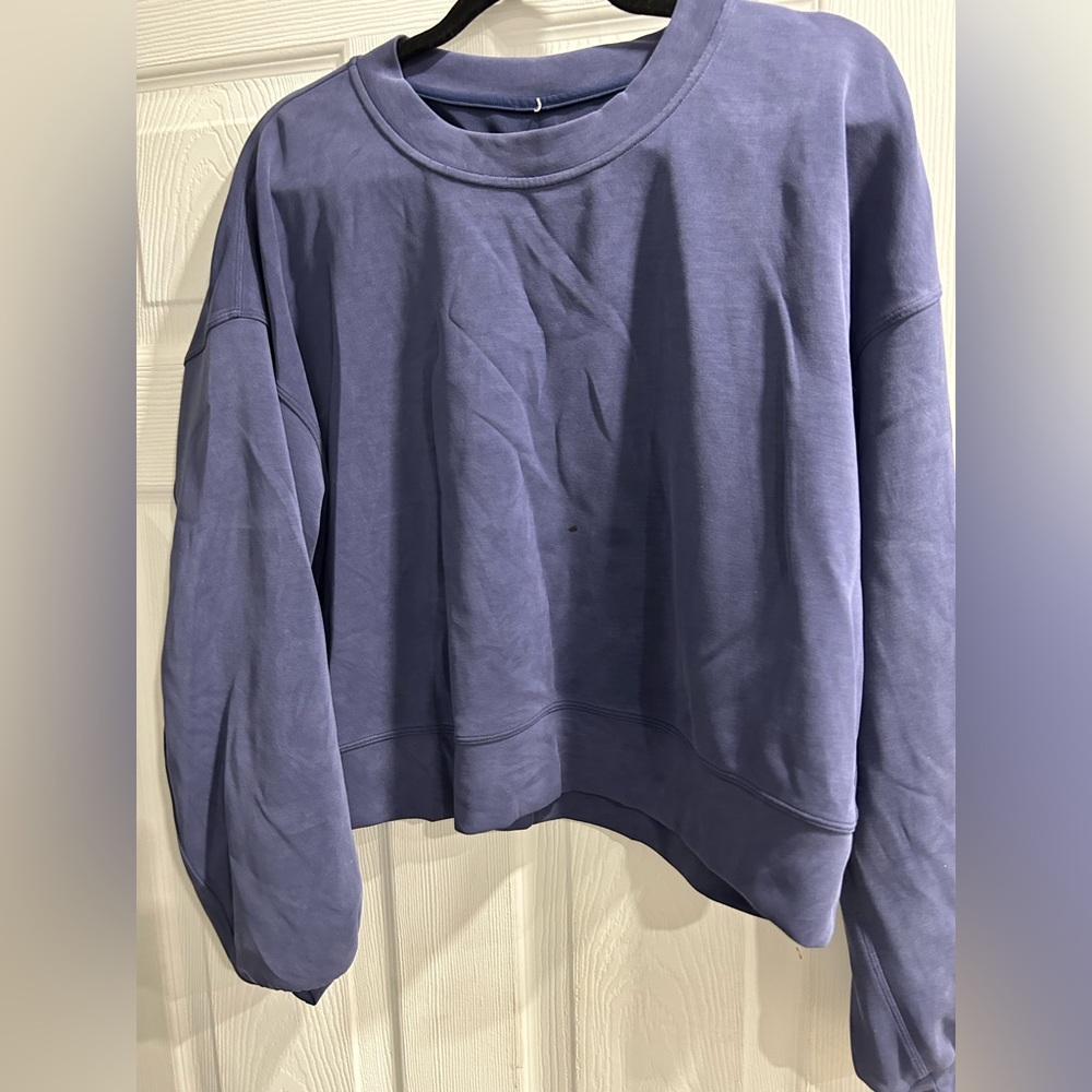 Lululemon perfectly oversized crop crew